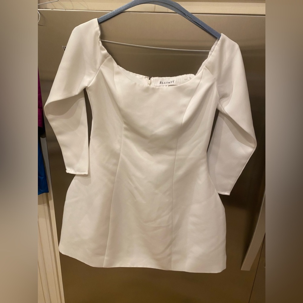 Vida Dress in Ivory ELLIATT